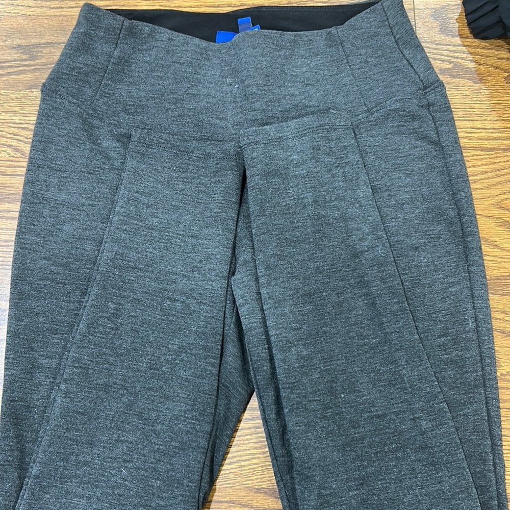 Grey dress pant leggings